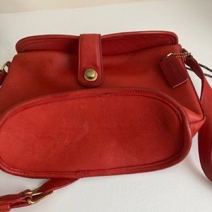 Red Coach Bag